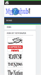 Mobile Screenshot of myjobshub.com